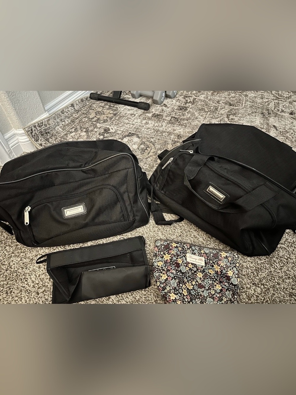 2 Protocol Carry On Luggage Gym Bags
